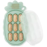 Haakaa Pineapple Silicone Nibble Tray - Pea Green